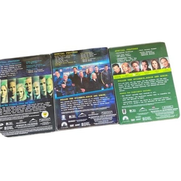 CSI: Crime Scene Investigation Complete Seasons 1-3 DVD Box Sets - Picture 6 of 6
